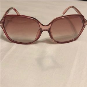 Pink Gucci floral sunglasses - authentic